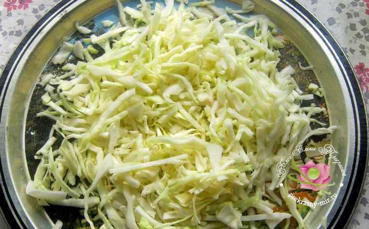 витаминный салат Зимний