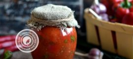 Лечо на зиму из помидор и перца рецепт в домашних условиях