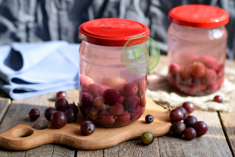 компот из винограда без стерилизации на зиму рецепт в домашних условиях