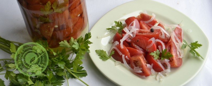 салат из помидоров на зиму рецепт в домашних условиях