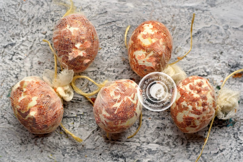 мраморные яйца на Пасху рецепт в домашних условиях