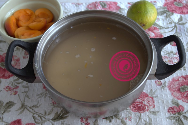 компот из абрикосов на зиму рецепт приготовления