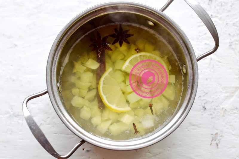 компот из кабачков с лимоном рецепт
