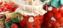 Продукты для маринования помидоров черри