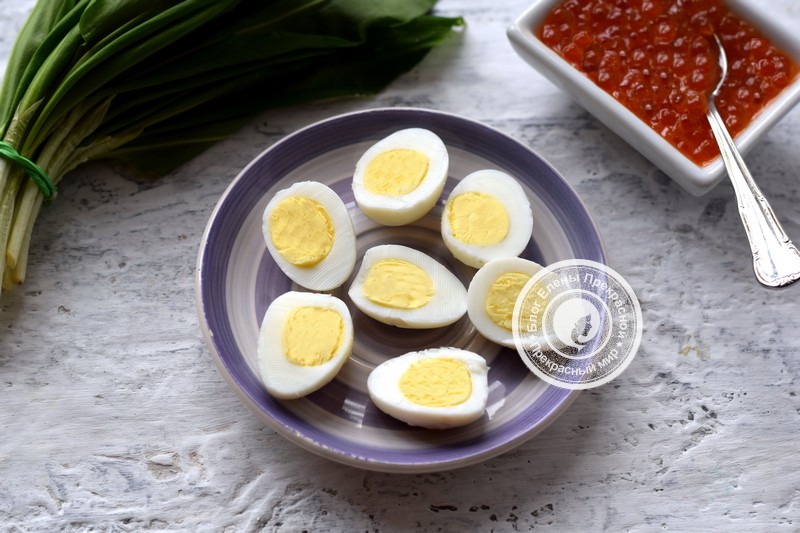 салат с перепелиными яйцами рецепт