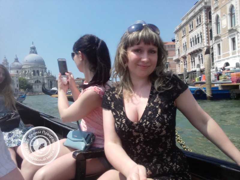 Катание на гондоле по Венеции