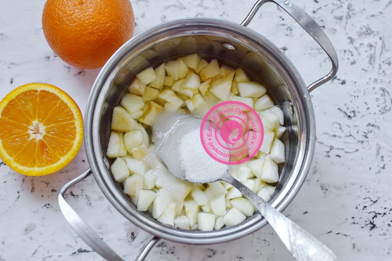 яблочно-апельсиновое варенье рецепт с фото