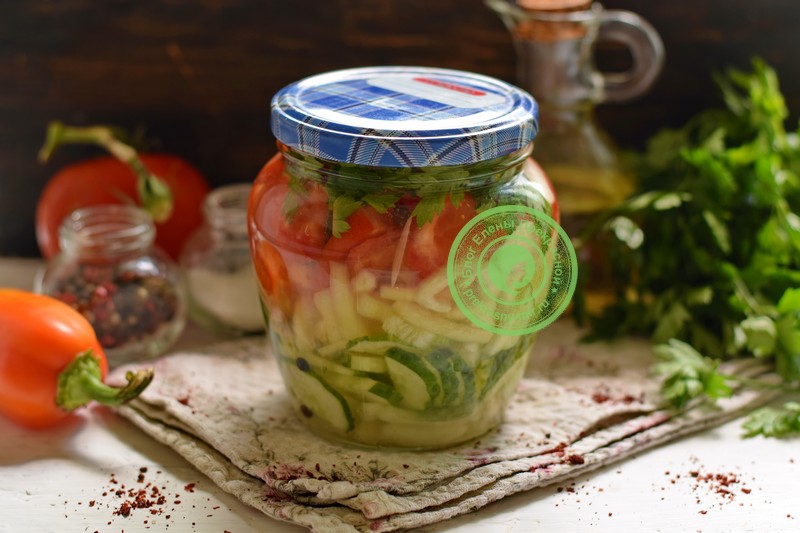 Маринованный овощной салат ассорти рецепт в домашних условиях